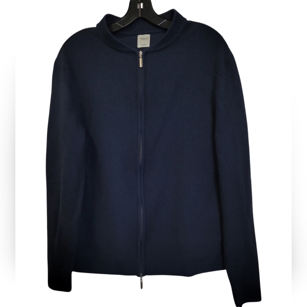 Boggi Milano wool bomber jacket